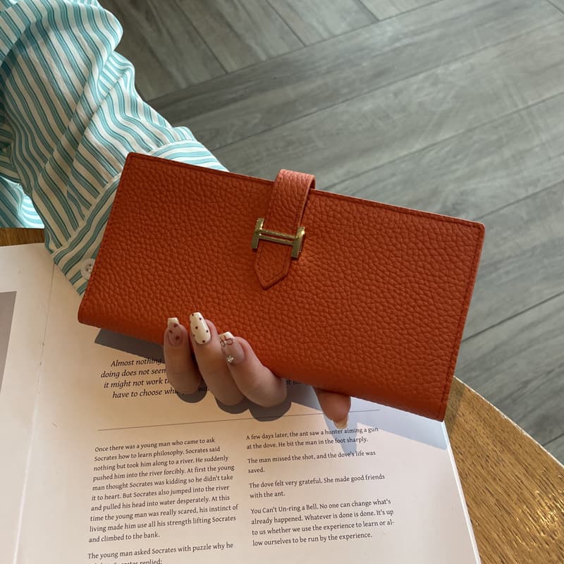 コンパクト 財布 シンプル上質レザー スマート財布