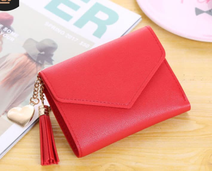 コンパクト 財布 女性用二つ折り財布コンパクト小銭入れ付き軽量短財布