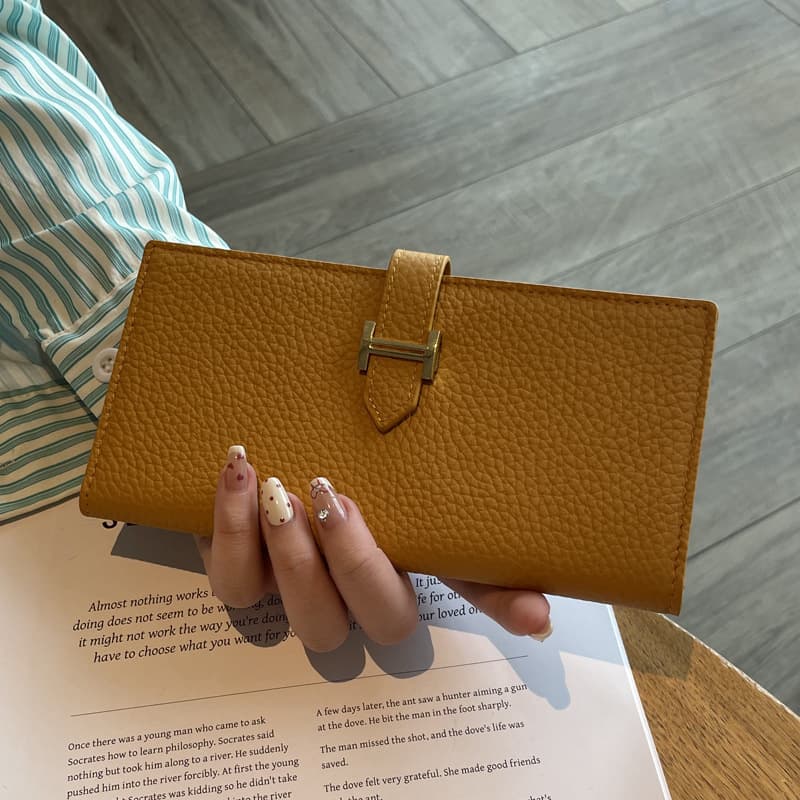 コンパクト 財布 シンプル上質レザー スマート財布