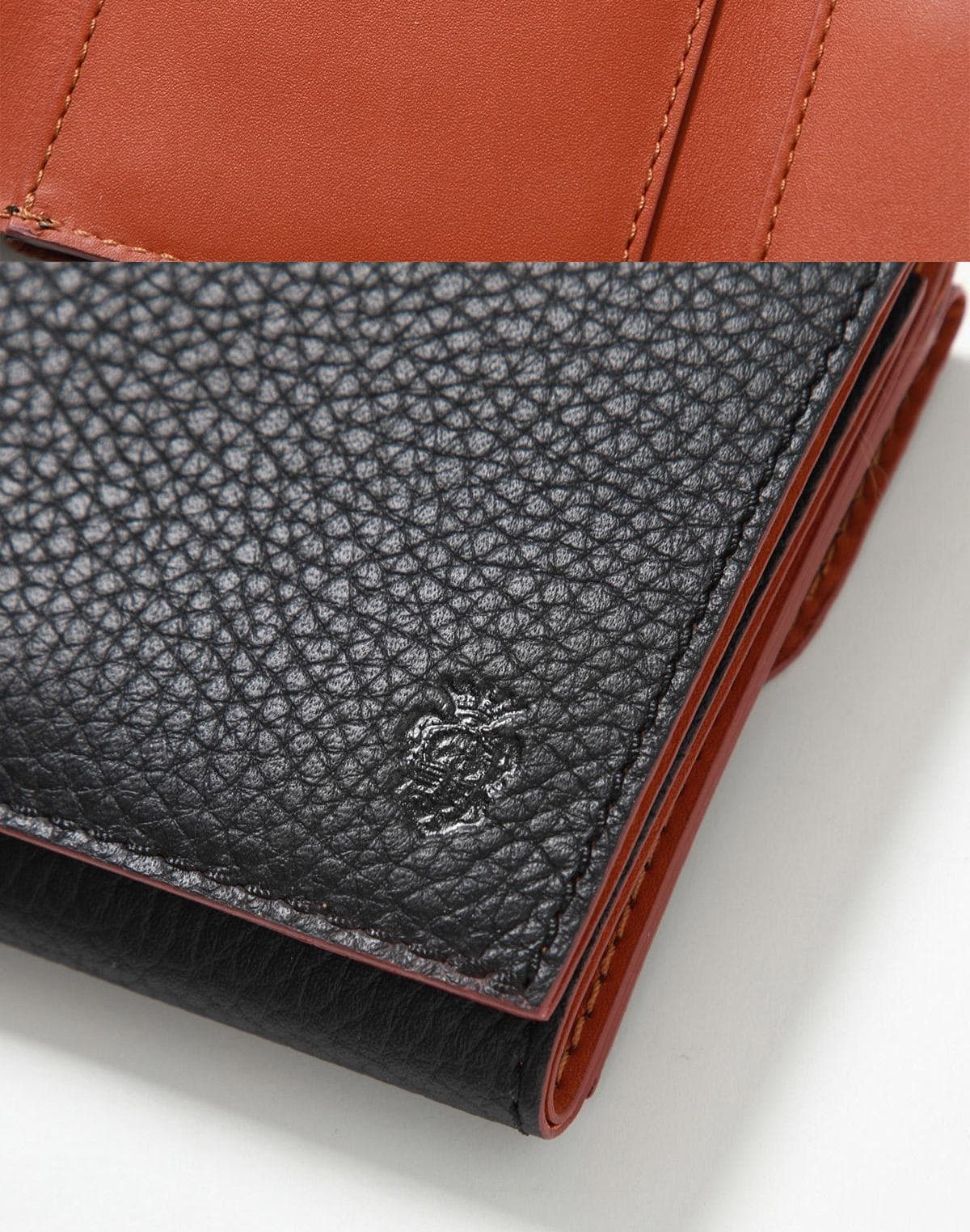 コンパクト 財布 三つ折り 上質レザー三つ折りコンパクト財布