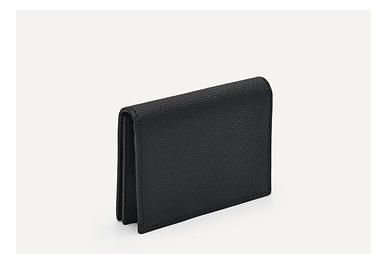 コンパクト 財布 上質な牛革コンパクト二つ折り財布