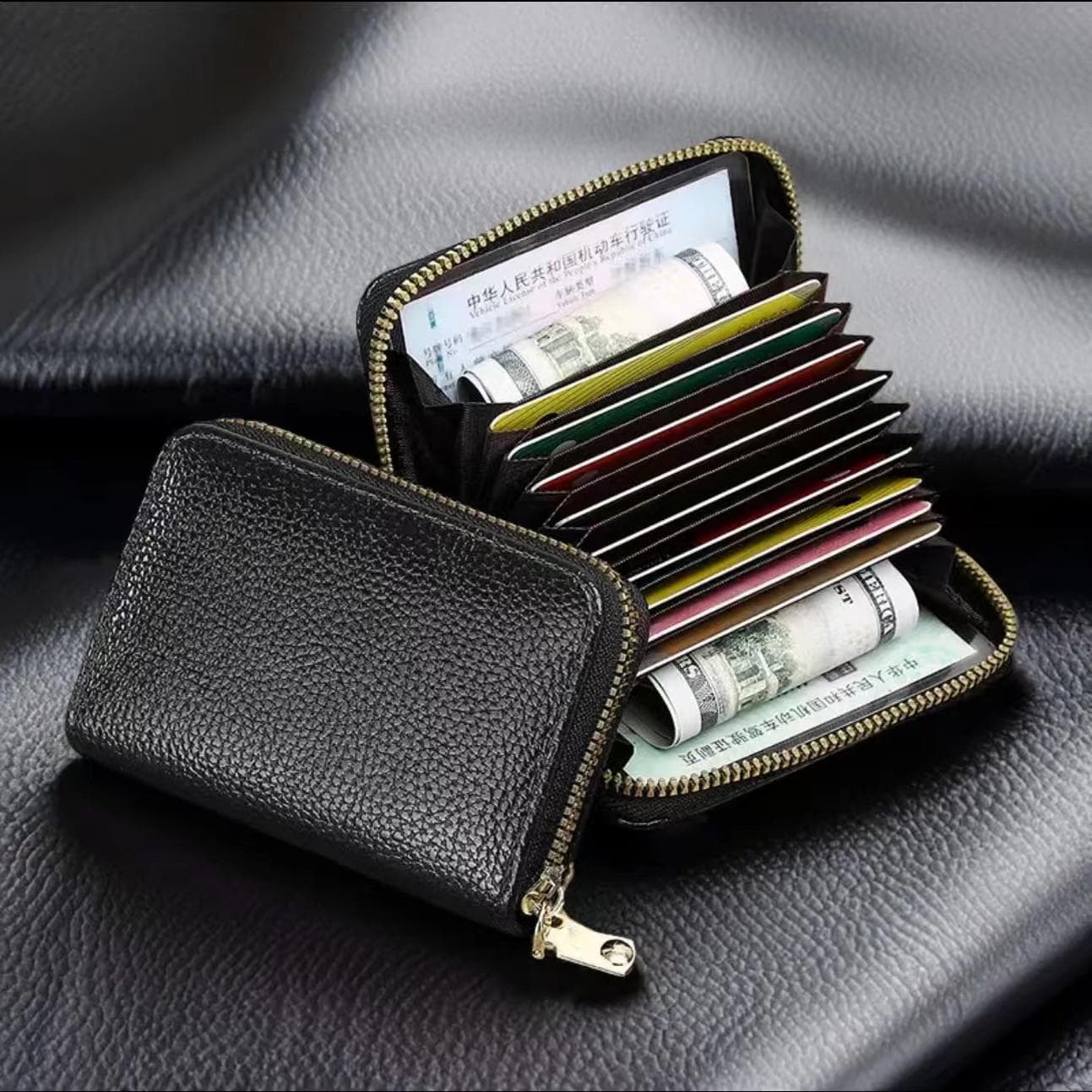 コンパクト 財布 蛇腹式多収納ミニ財布