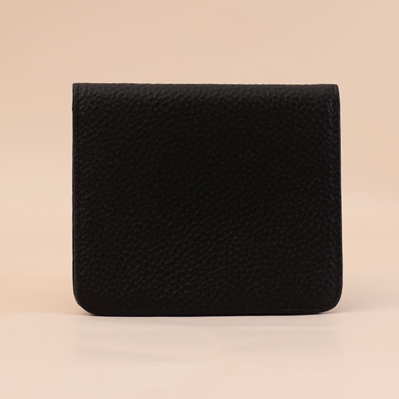 コンパクト 財布 本革スリム二つ折り財布