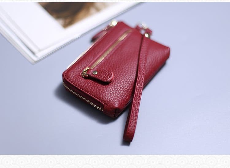 コンパクト 財布 上質な本革ミニ財布 多機能二つ折りコインケース