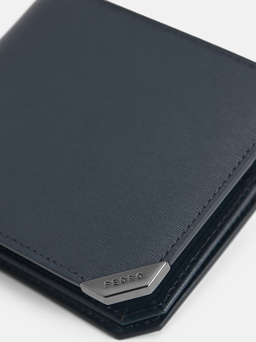 コンパクト 財布 上質レザー シンプル折り財布