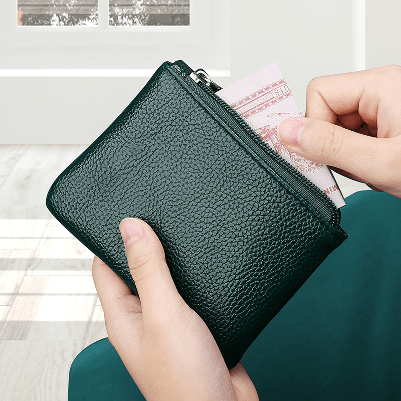 コンパクト 財布 本革使い やさしい手触り ミニ財布