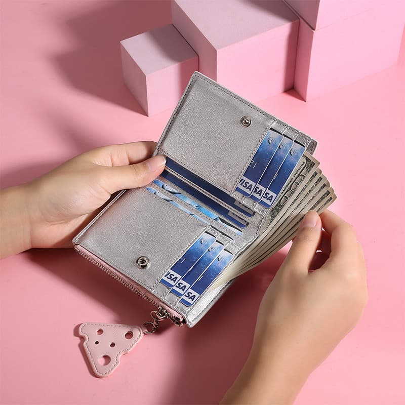 コンパクト 財布 クラウド柄デザイン コンパクト財布