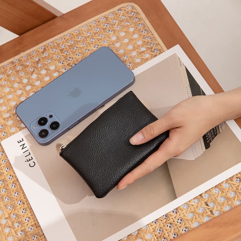 コンパクト 財布 シンプル上品ミニ財布 本革