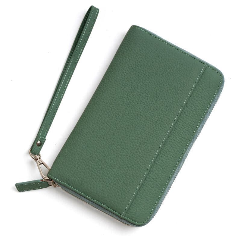 コンパクト 財布 上質レザー ラウンドジップ コンパクト財布