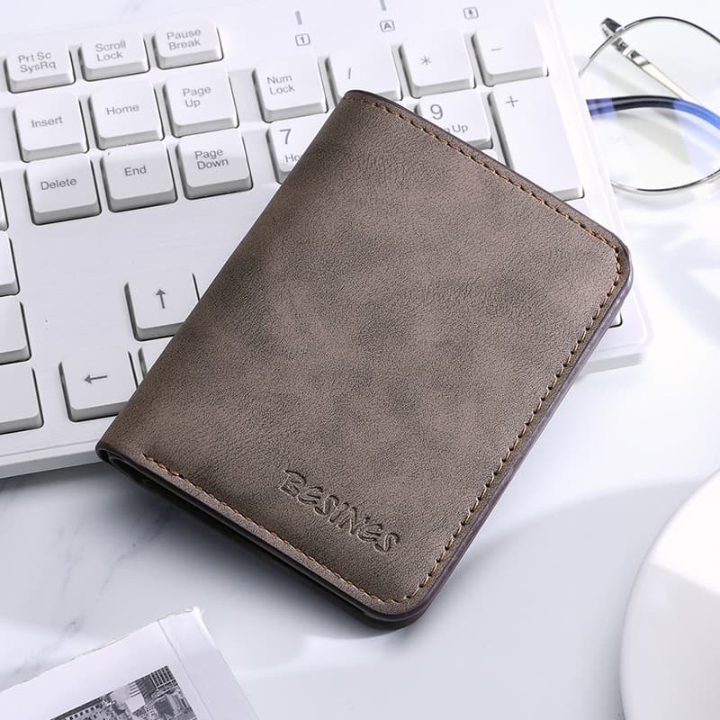 コンパクト 財布 上質な縫製 シンプル薄型財布