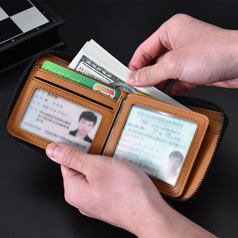 コンパクト 財布 上質牛革 スリム財布 スマート二つ折り