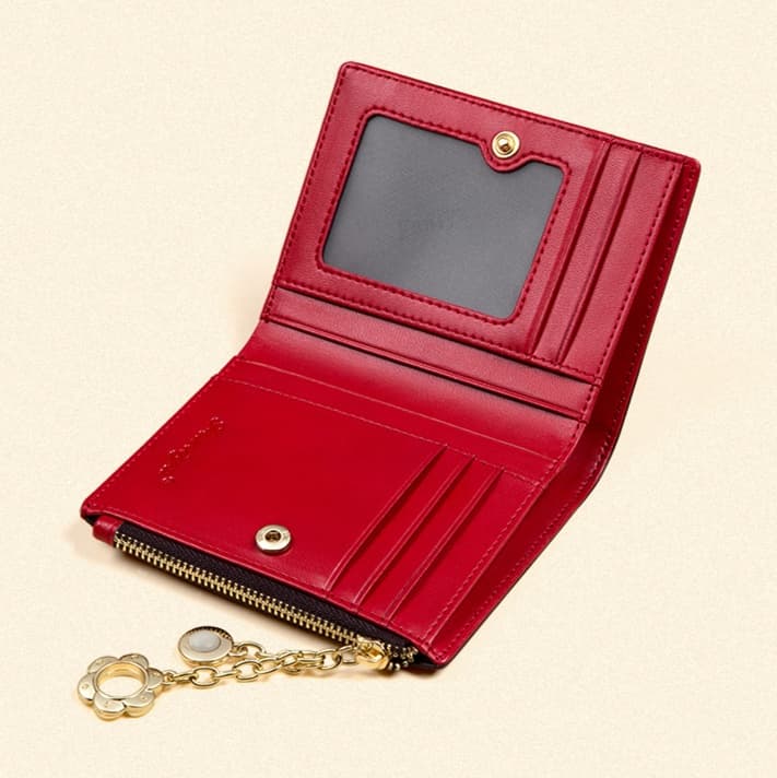 コンパクト 財布 モダン柄ミニマル財布