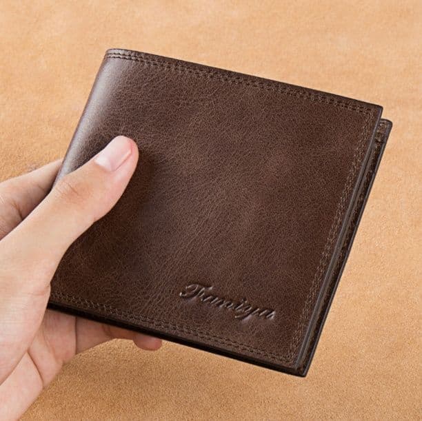 コンパクト 財布 本革職人の薄型二つ折り財布