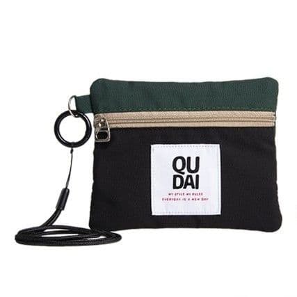 コンパクト 財布 ネックストラップ付き極薄財布