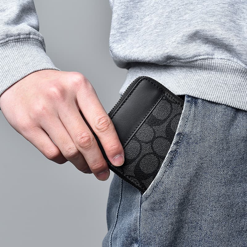 コンパクト 財布 上質牛革 スリム財布 スマート二つ折り