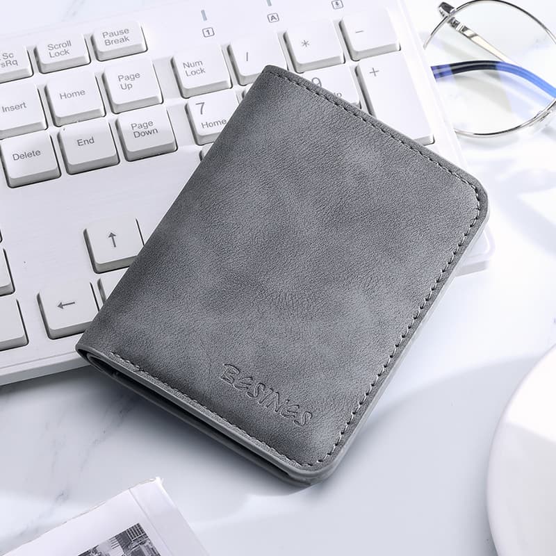 コンパクト 財布 上質な縫製 シンプル薄型財布