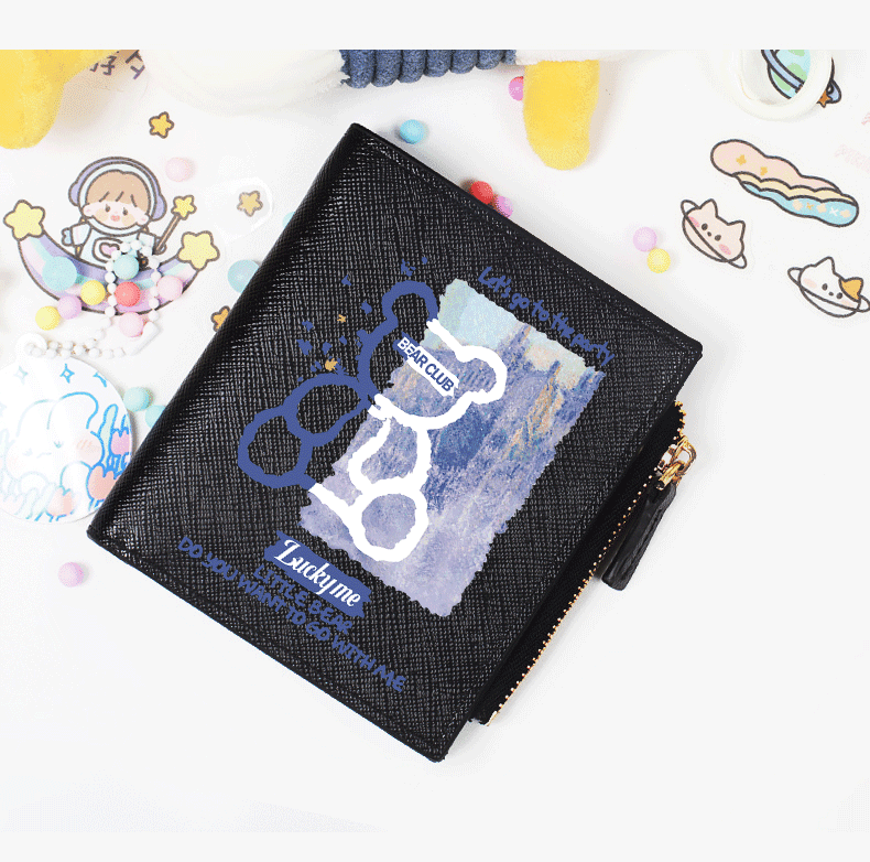コンパクト 財布 くまパーティー コンパクト財布