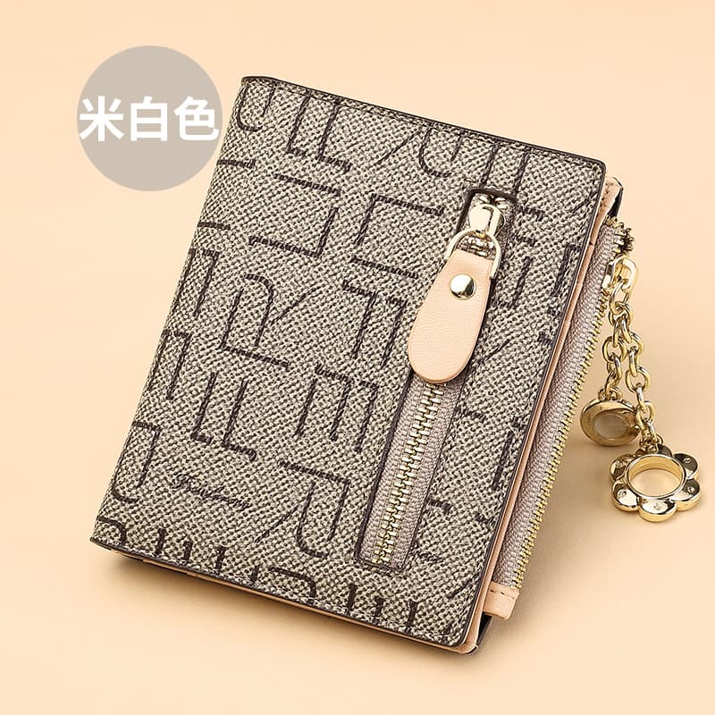 コンパクト 財布 モダン柄ミニマル財布