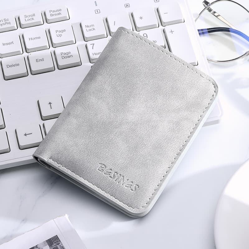 コンパクト 財布 上質な縫製 シンプル薄型財布