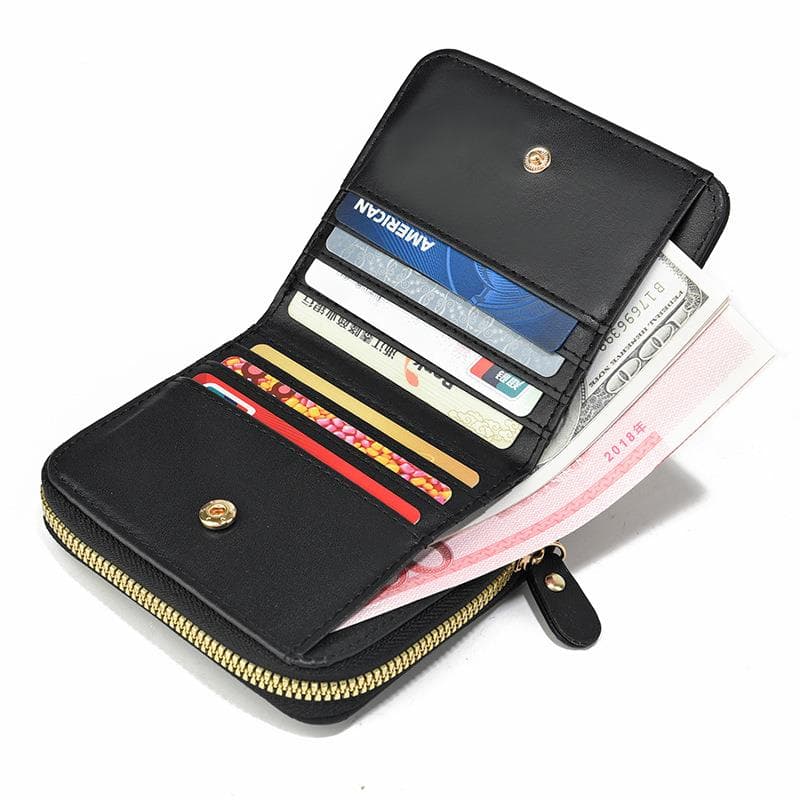 コンパクト 財布 キルティングミニジップ財布 コンパクト収納