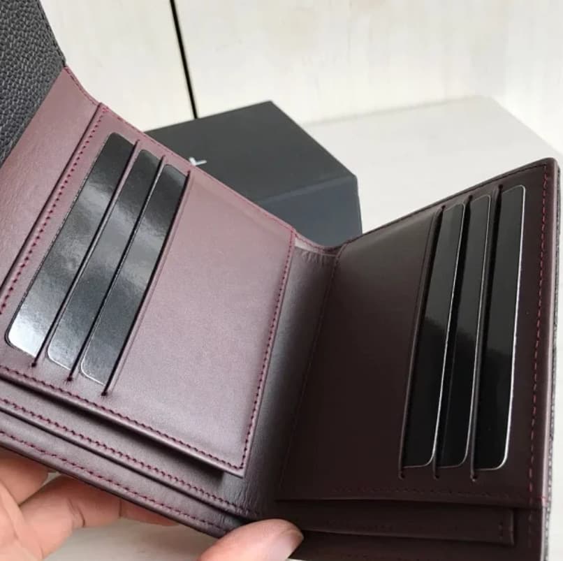 コンパクト 財布 三つ折り 上品キルティング三つ折りミニ財布