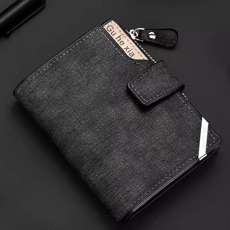 コンパクト財布 多機能カード収納 三つ折りコンパクト財布