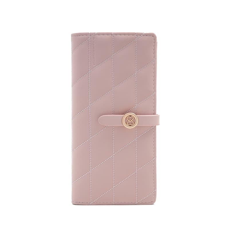 コンパクト 財布 キルティングステッチ 上品財布